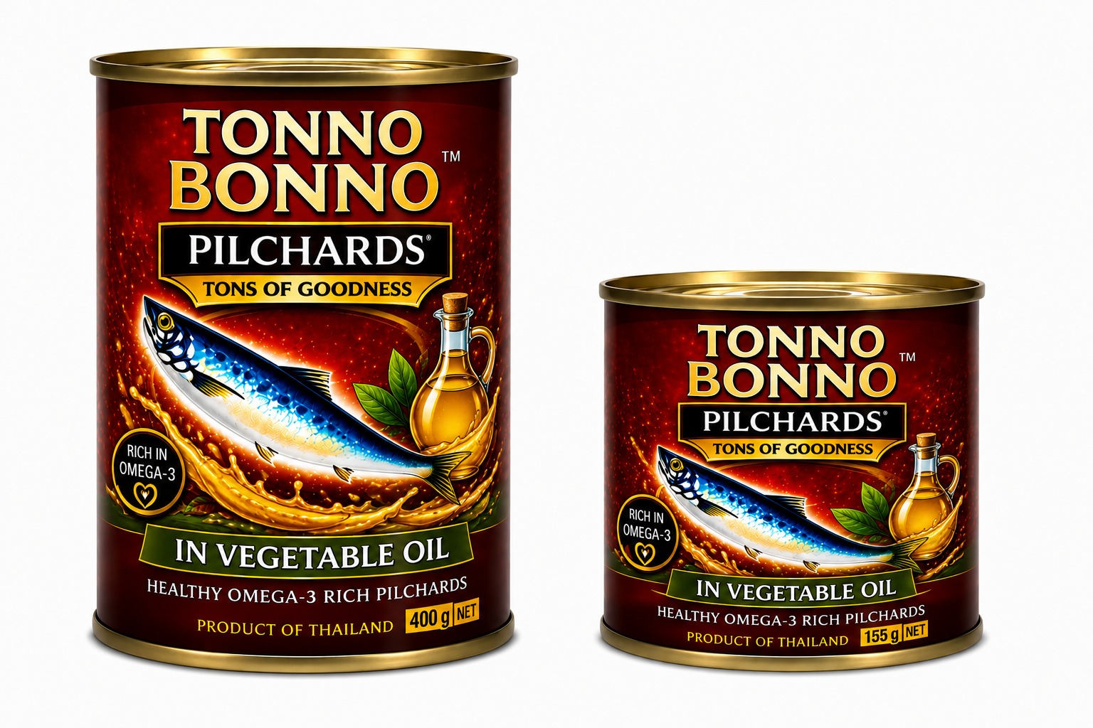 Pilchards In Vegetable Oil