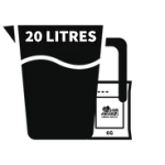 20 litre treatment